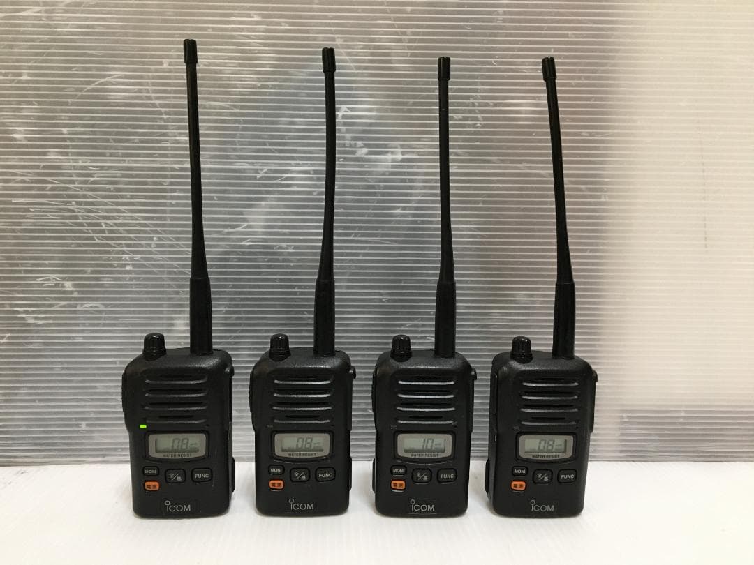 ICOM アイコム IC-UH35CTM 4台まとめ HM-163 BC-161
