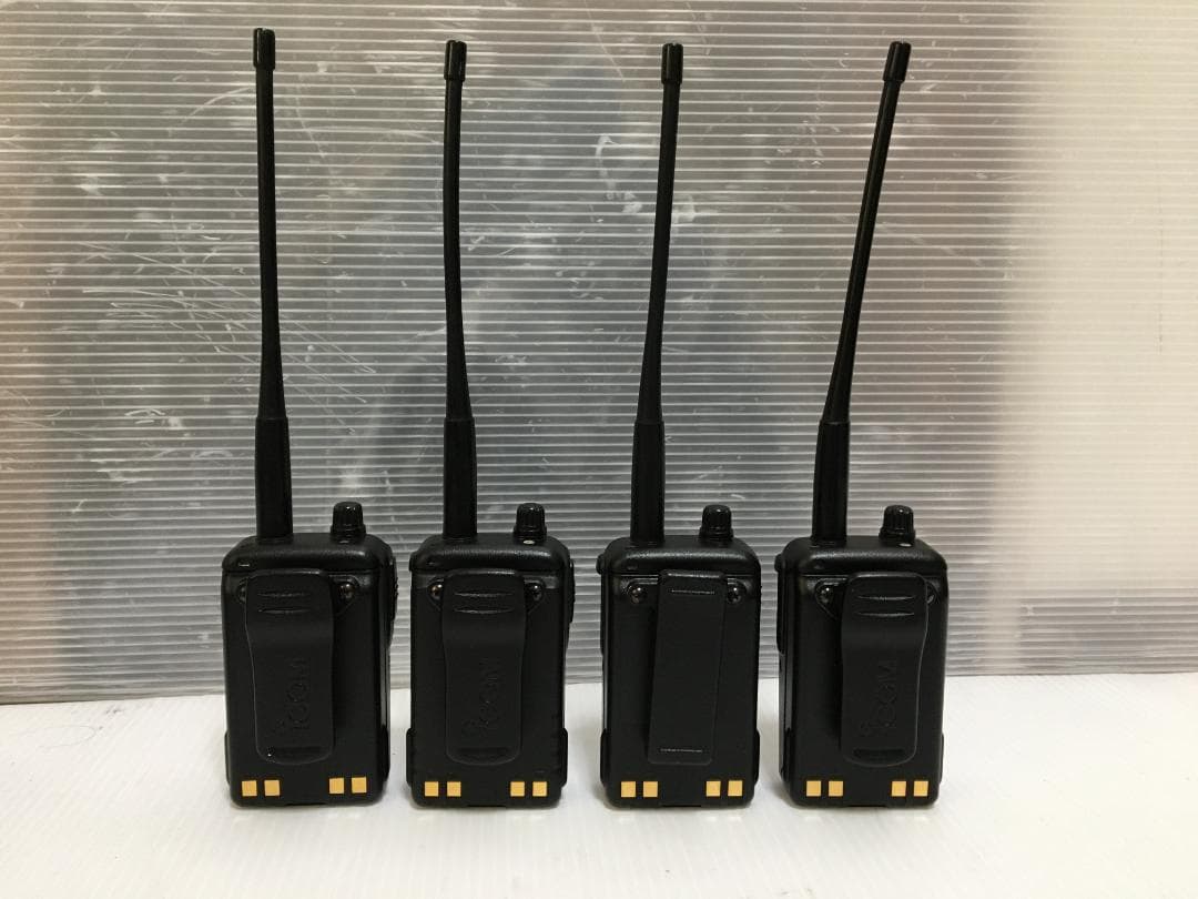 ICOM アイコム IC-UH35CTM 4台まとめ HM-163 BC-161