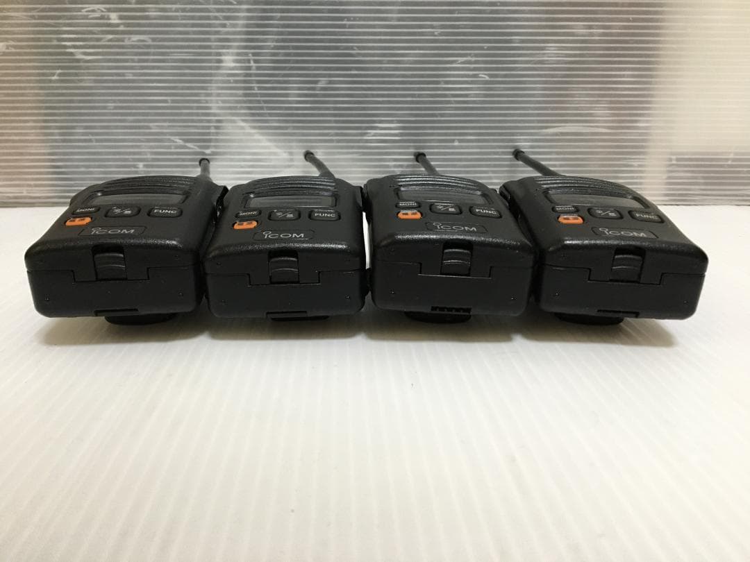 ICOM アイコム IC-UH35CTM 4台まとめ HM-163 BC-161