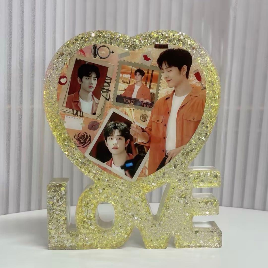 新作 肖戦 超大Loveスタンド　置物 5点セット❣️確認用❣️0110