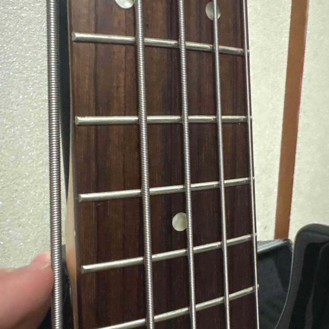 【5連ペグ】【アルダー】Squier affinity Jazz Bass V