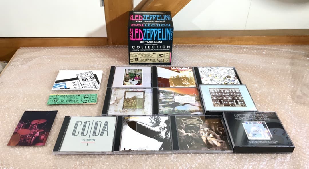 ○LED ZEPPELIN COLLECTION TEN YEARS GONE
