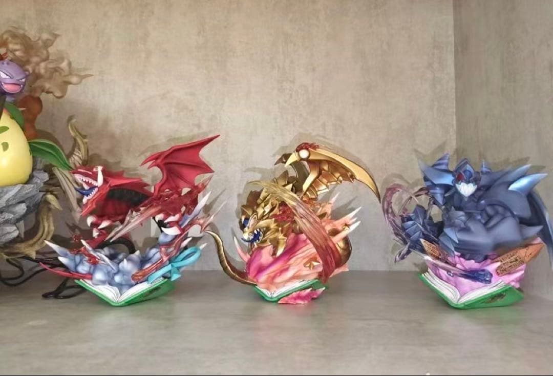 遊☆戯☆王 オシリスの天空竜 オベリスクの巨神兵 ラーの翼神竜 ガレージキット