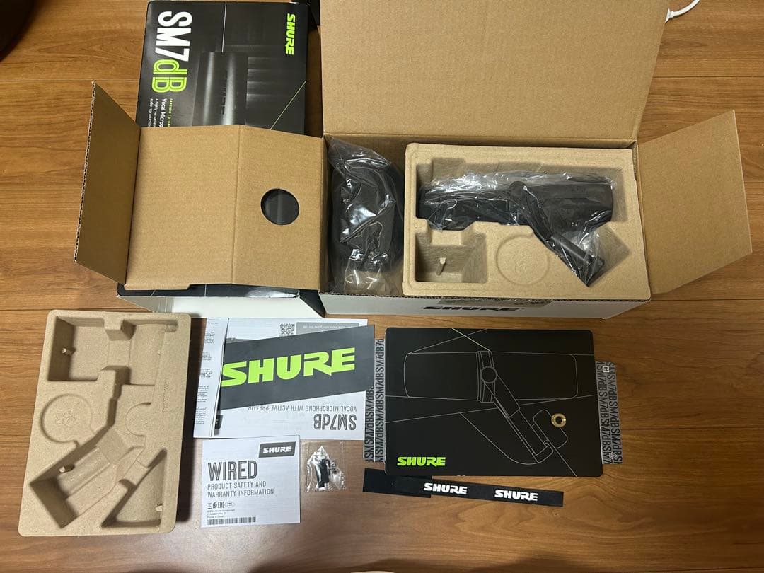 配信機器・PA機器・レコーディング機器 SHURE SM7dB