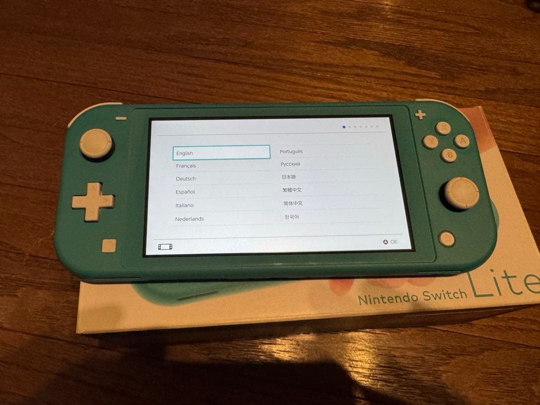 Nintendo Switch Lite ターコイズ 本体　中古