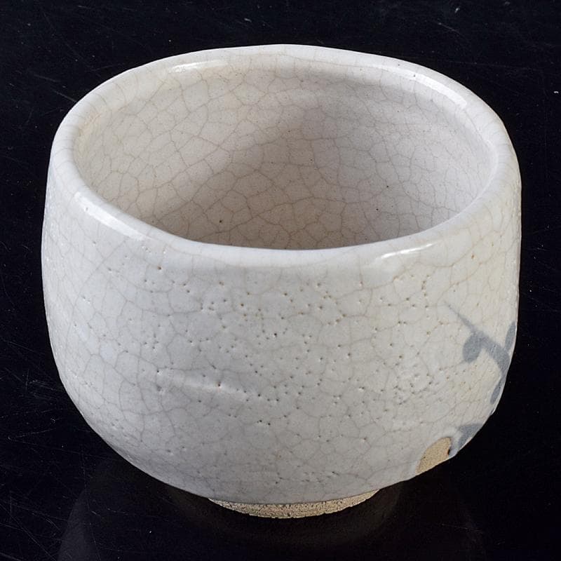 Gojyo　茶道具　荒川豊蔵作　志野梅図茶碗　鵬雲斎極め箱　M　R7966
