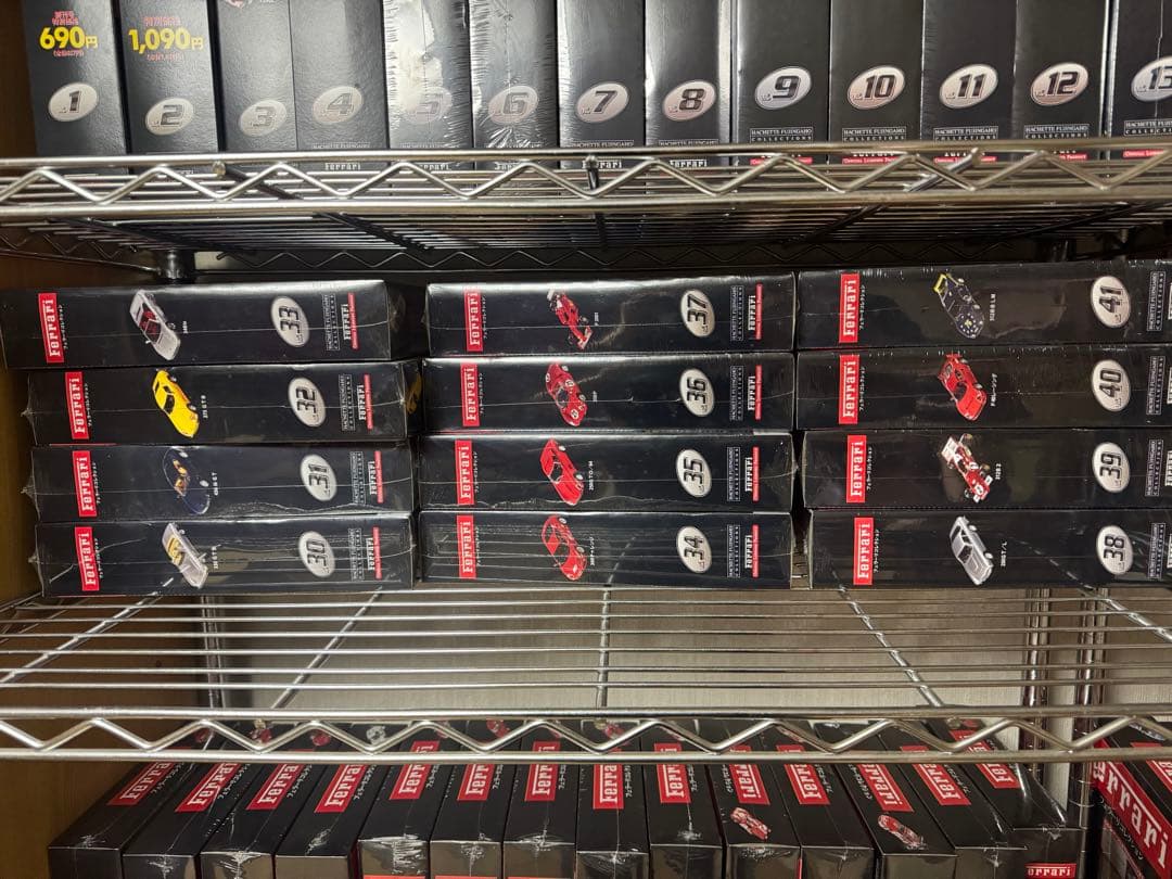 【未開封品】Ferrari フェラーリコレクション　105台全巻セット