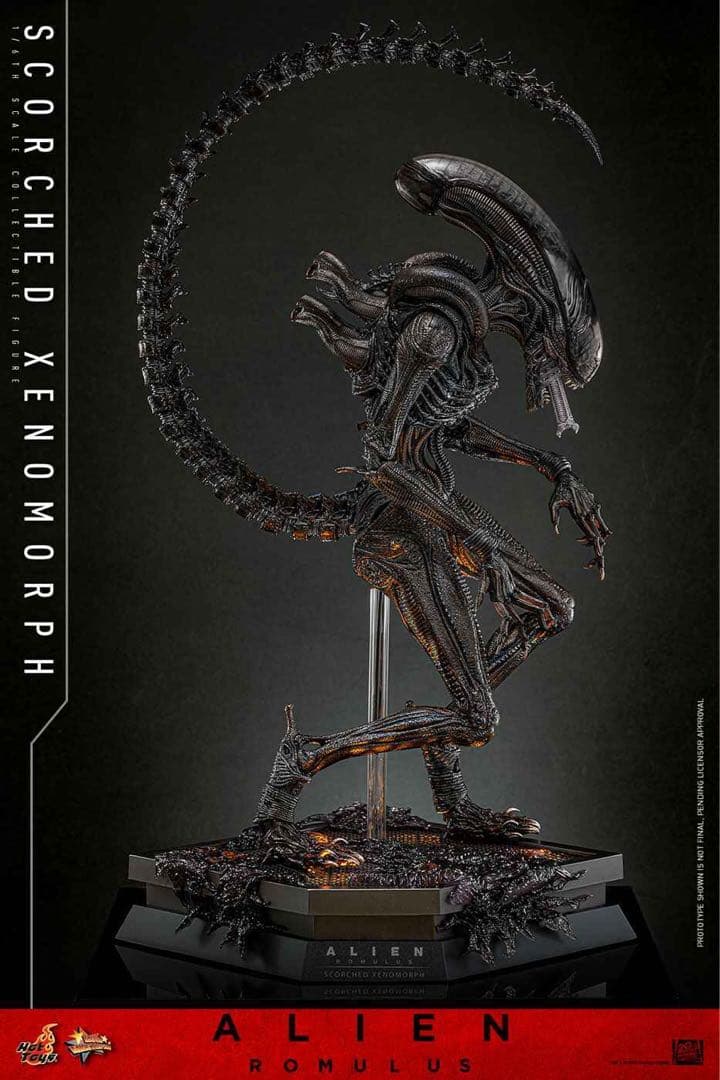 ホットトイズ MMS784エイリアン：ロムルス　スコーチド・ゼノモーフAlien