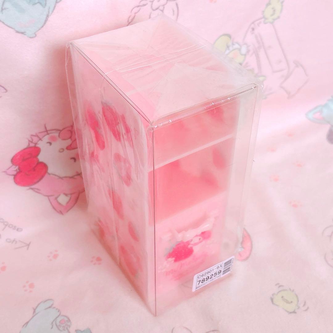マイメロディ スリムペンスタンド ハピネスガール ストロベリー 小物入れ 収納