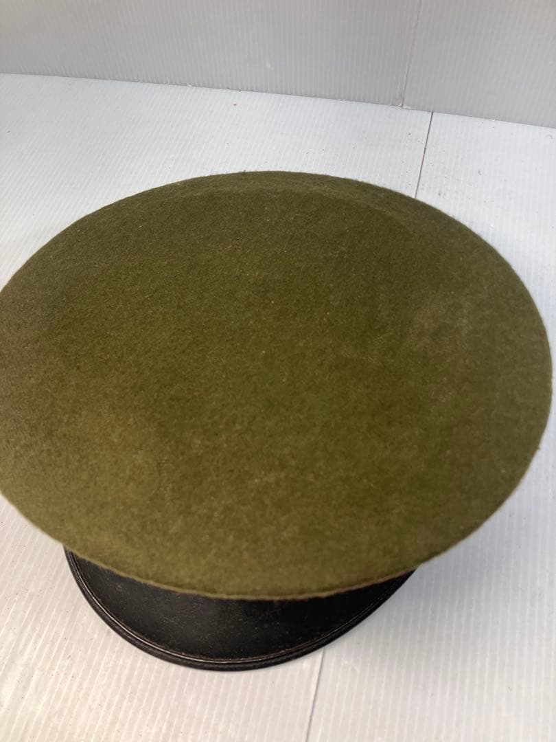 旧日本陸軍 将校用 軍帽 制帽 当時物風 コレクション品