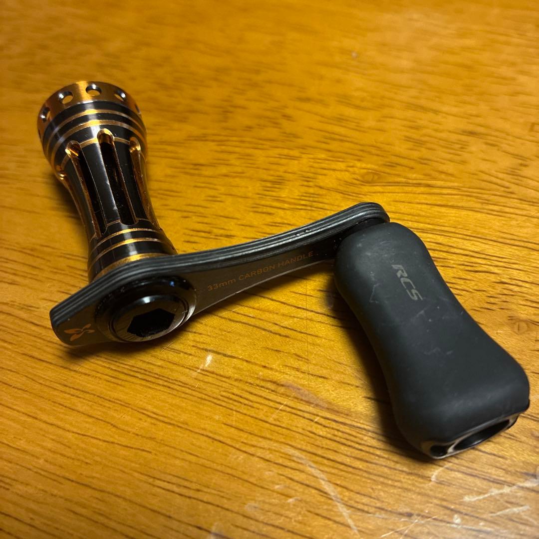 プレッソRCS 3.9mm カーボンハンドル ブラック/ゴールド