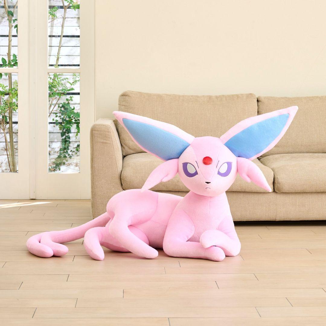 【新品・未使用・未開封】等身大　エーフィ　寝そべり　ぬいぐるみ　ポケモン　特大