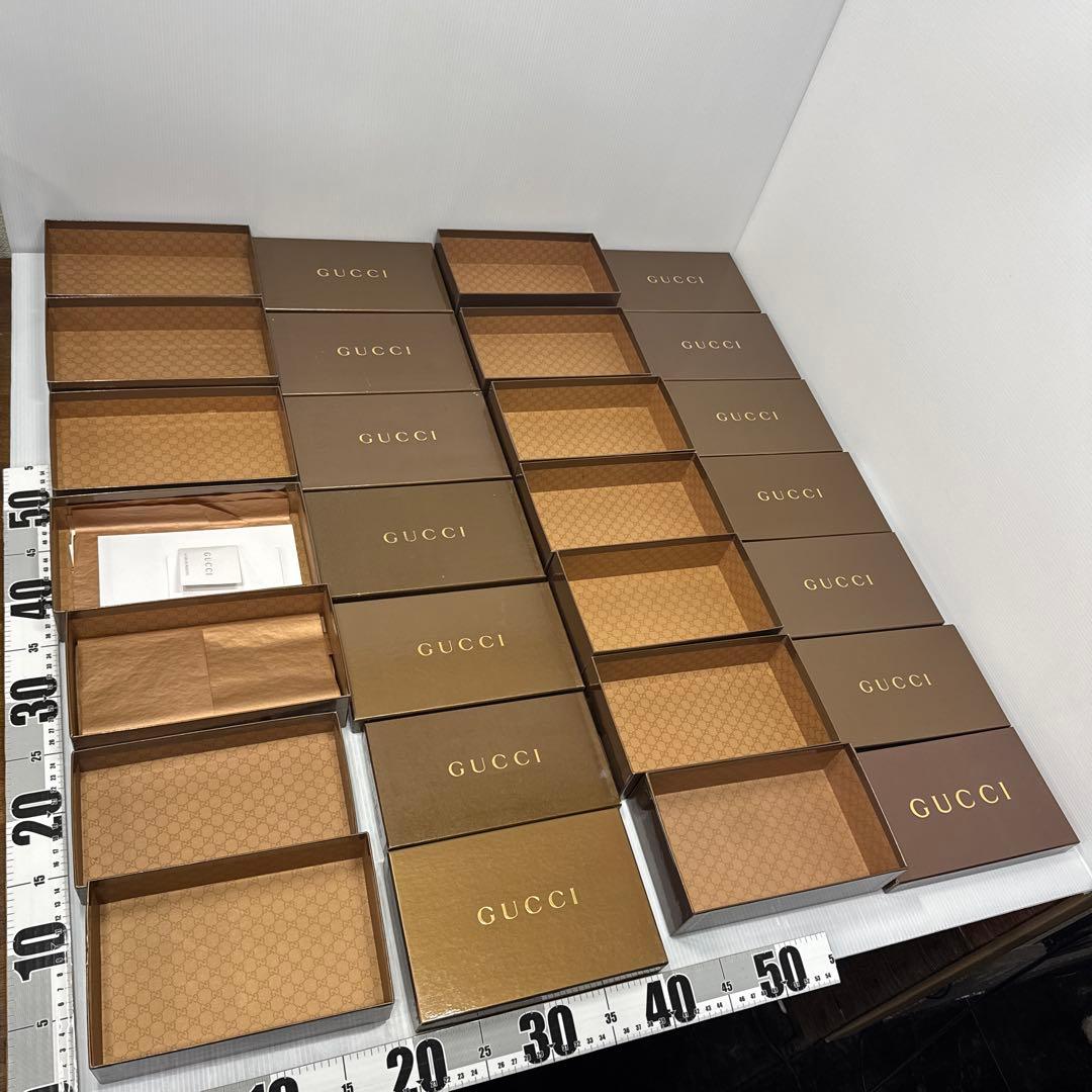 GUCCI グッチ 超超大量 空箱 129点 まとめ