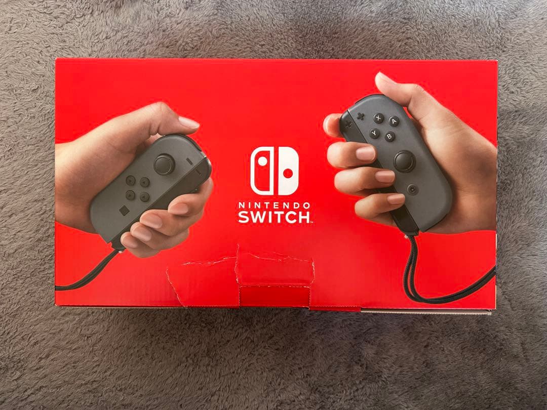 Nintendo Switch グレー 64GBSDカード付