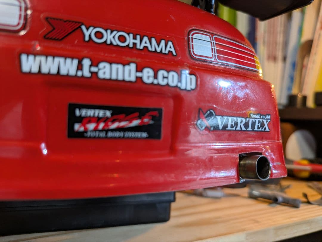 hpi nitro drift 30ソアラ エンジンラジコン