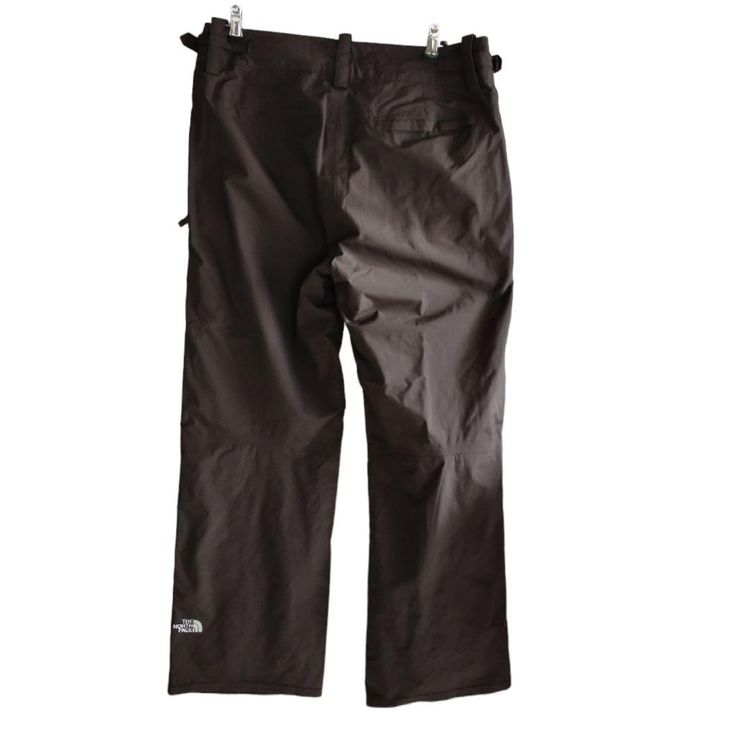 【高機能】US ノースフェイス HYVENT スノーボード パンツ 茶 L