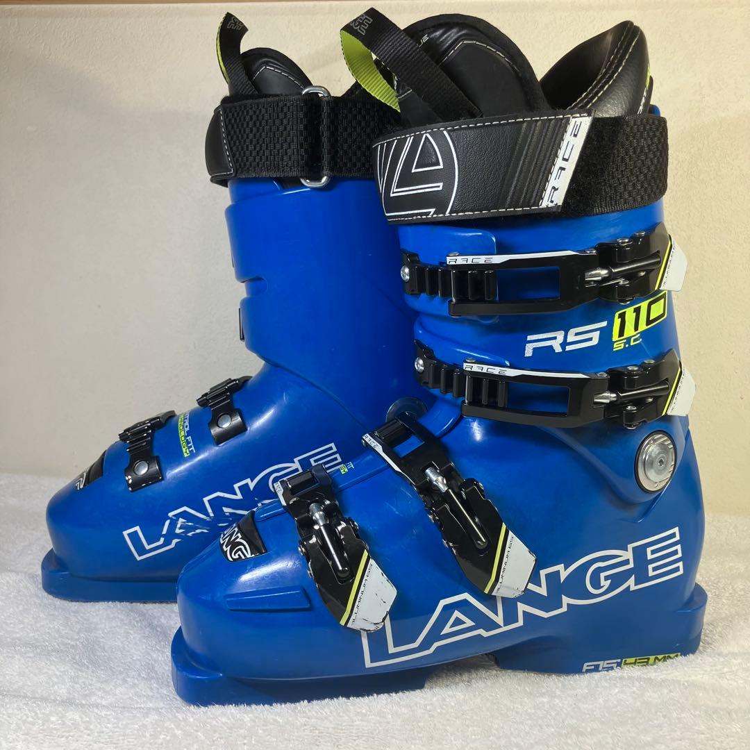LANGE ラング RS 110 S.C. スキーブーツ 24-24.5cm 青