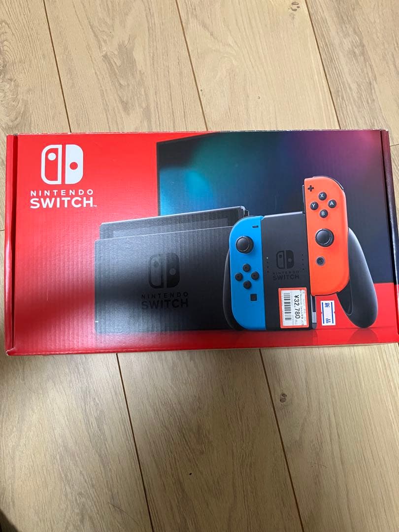 Nintendo Switch ネオンブルー/ネオンレッド 本体　SDカード付き