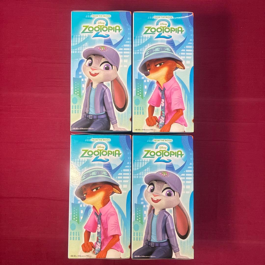 ズートピア2 モニタートップフィギュア Zootopia2 ニック,ジュディ