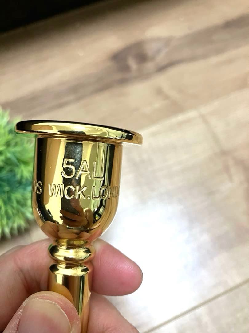 ロンドンフィル系 デニスウィック ヘリテージ トロンボーン マウスピース 5AL