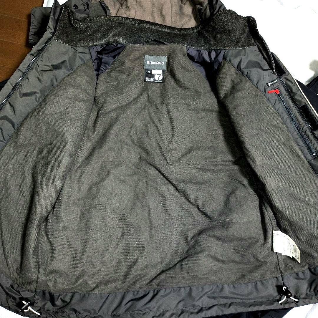 ラ*ク様 M シマノ ウォームスーツ ドライシールド フィッシングスーツ 防寒着