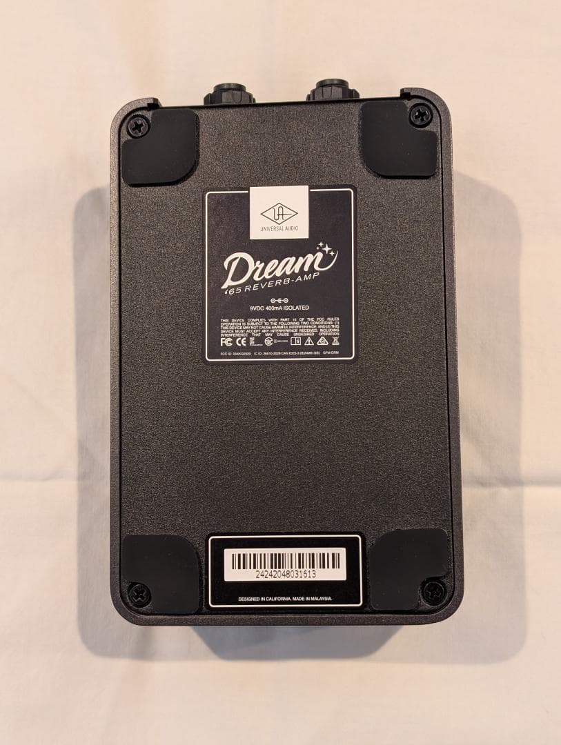 ギター UAFX Dream '65 Reverb Amplifier
