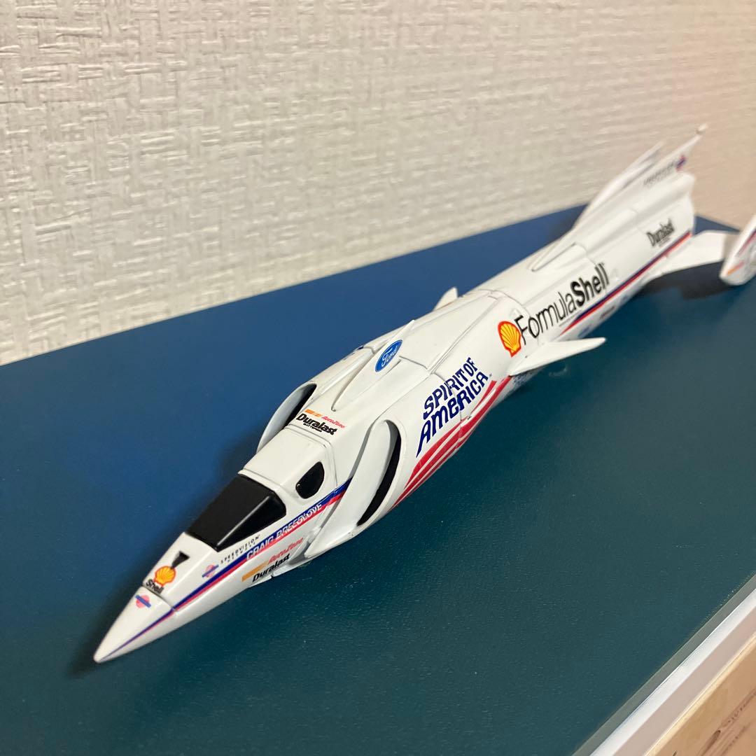 ミニカー SPRIT OF AMERICA LAND SPEED JET CAR 1/43