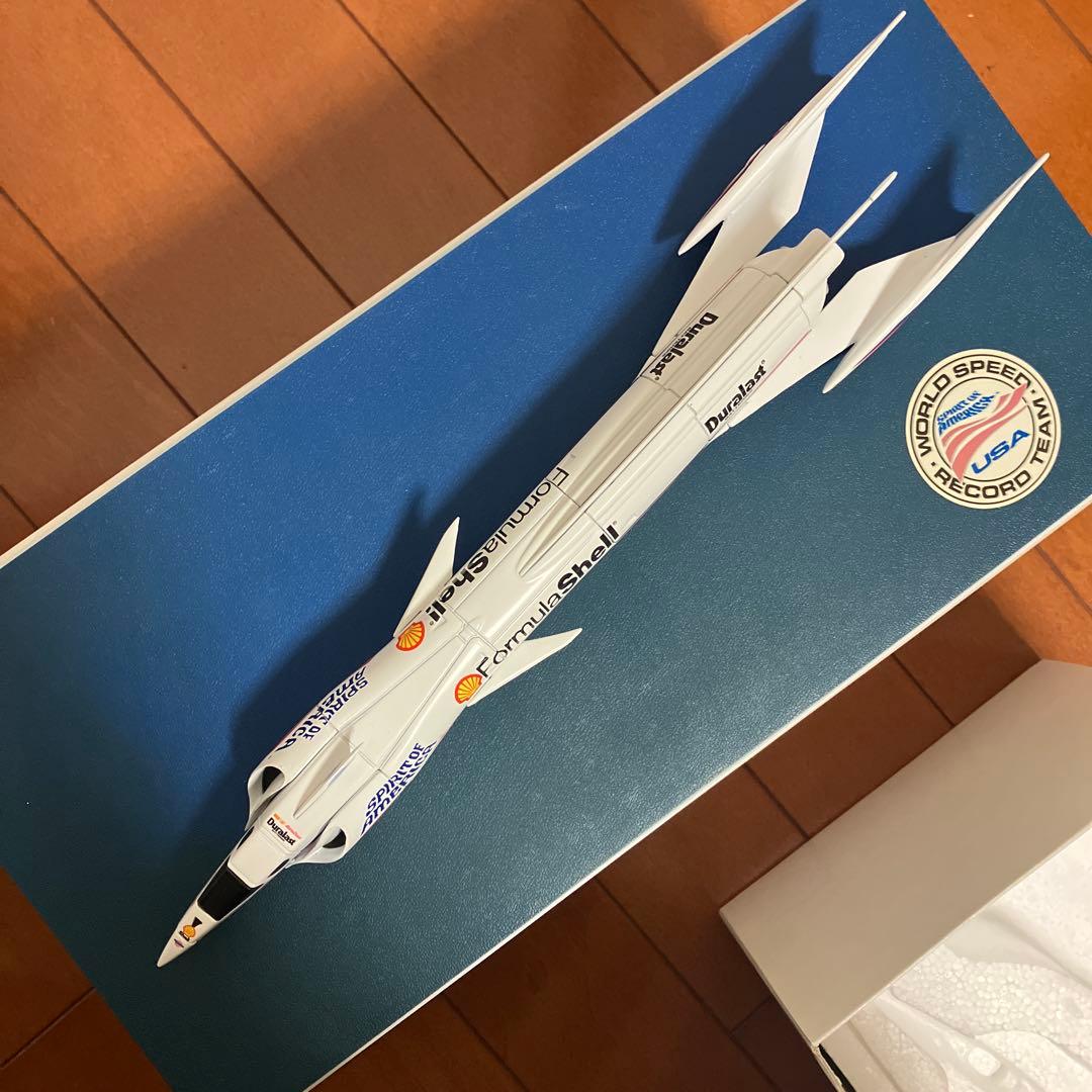 ミニカー SPRIT OF AMERICA LAND SPEED JET CAR 1/43