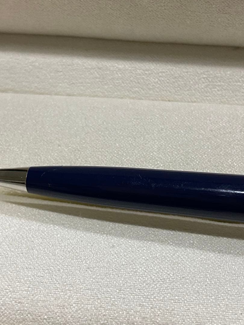 MONTBLANC ボールペン　ネイビー　紺色　訳あり