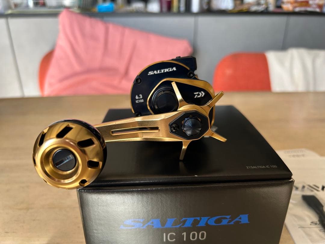 21 ソルティガIC 100 ベイトリール
