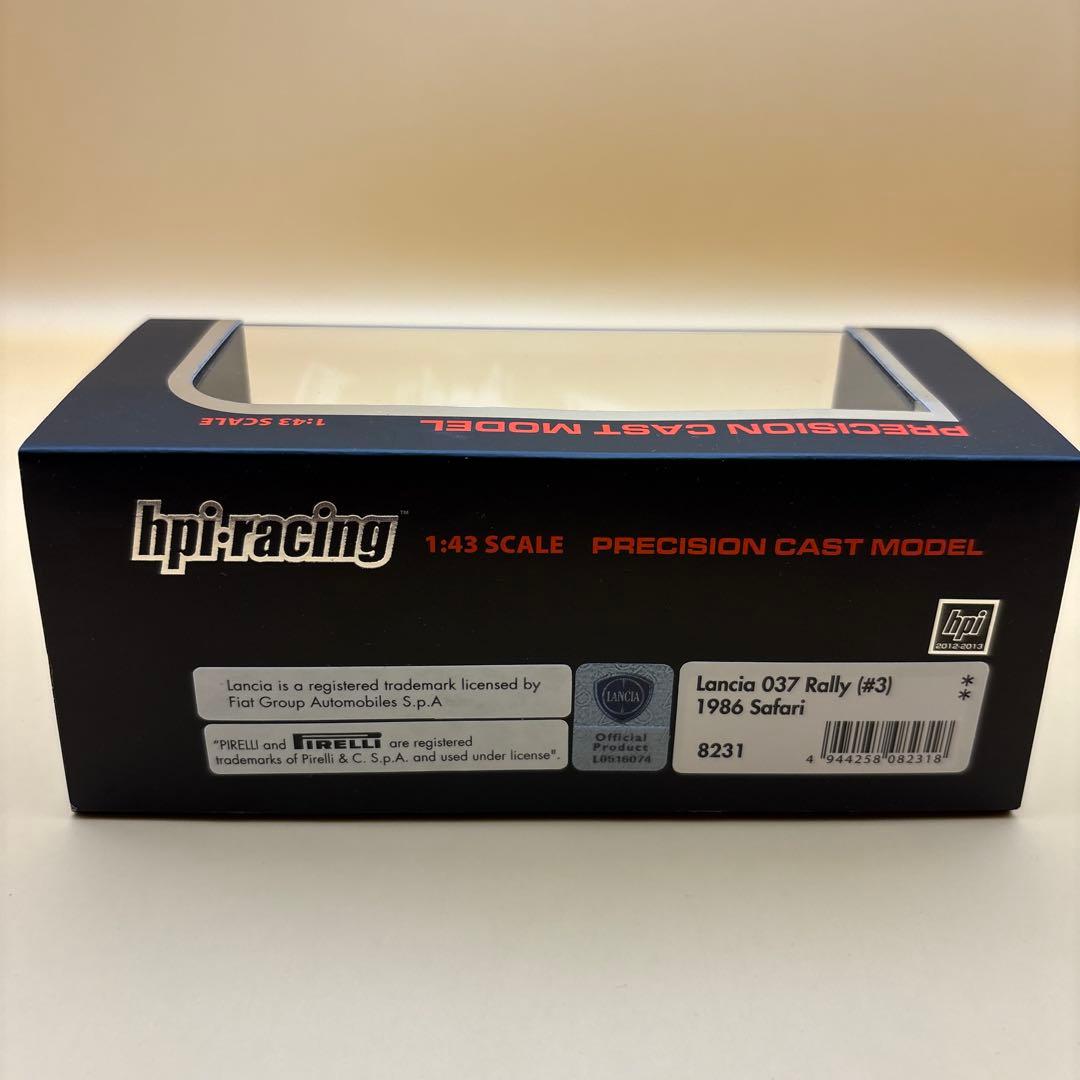 hpi・racing ランチア　037 ラリー　1986 サファリ　#3