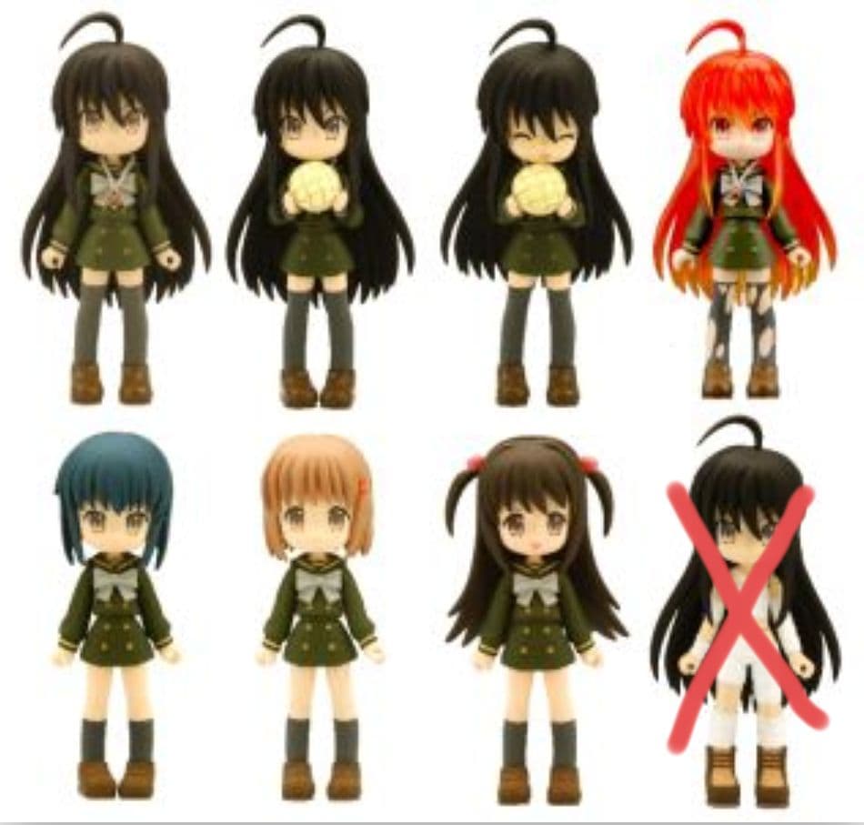 フィギュメイト 灼眼のシャナ 7種セット
