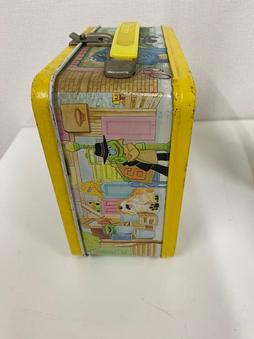 セサミストリート　ランチボックス水筒　ビンテージ