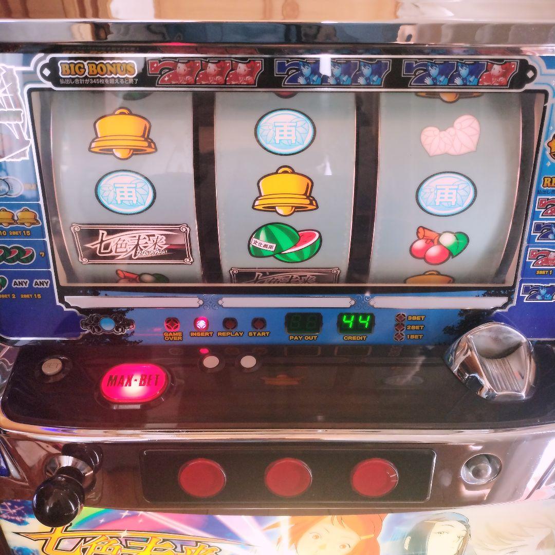 【自宅迄配送】七色未来　パチスロ実機　SNKプレイモア　5号機　不要機付き