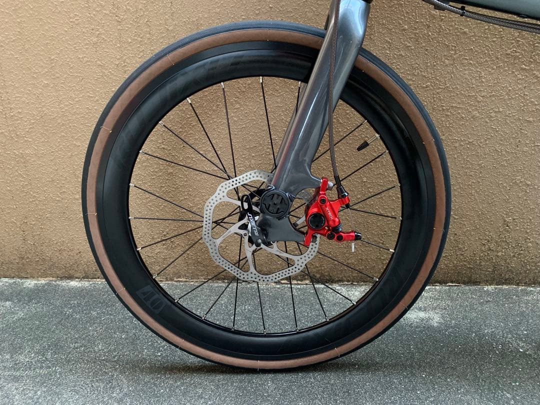 軽量★DAHON Vitesse★フルリメイク★セミ油圧ブレーキ、451ホイール