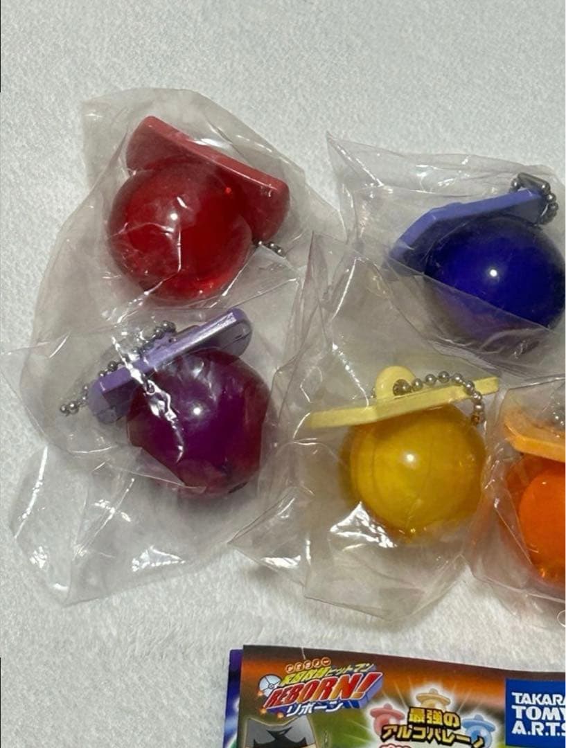 家庭教師ヒットマンREBORN! おしゃぶりマスコット セミコンプ7種 新品