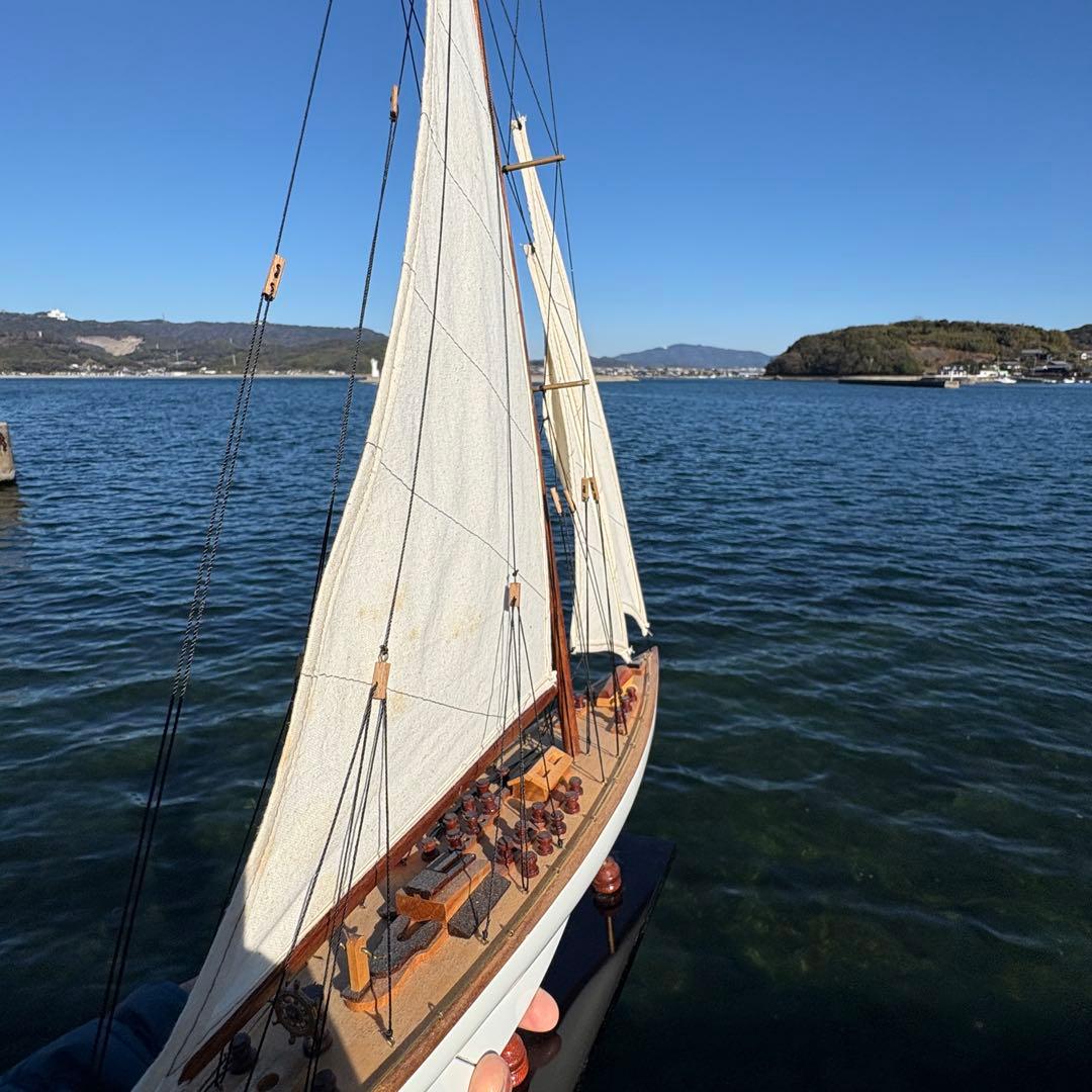 ヨット　置物　インテリア　模型