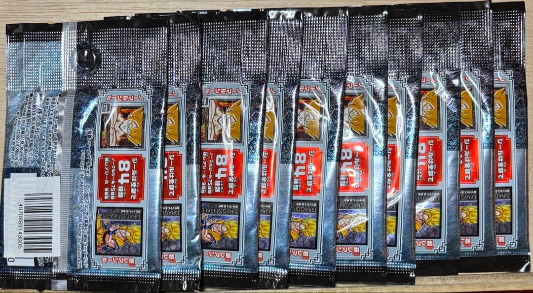 ドラゴンボールZ シール烈伝　　　10パックセット　新品未開封