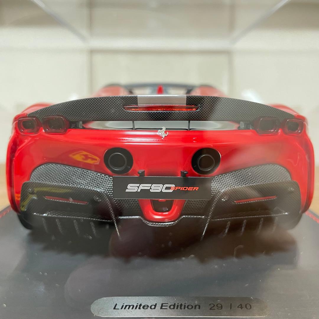 【新品未開封】BBR フェラーリ 1/18 SF90 Spider 40台限定