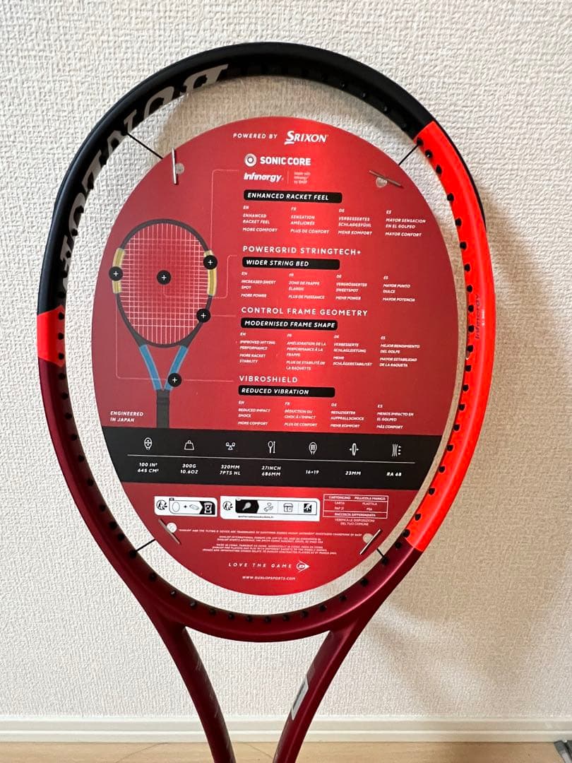 【新品】DUNLOP CX400 Tour テニスラケット グリップ3