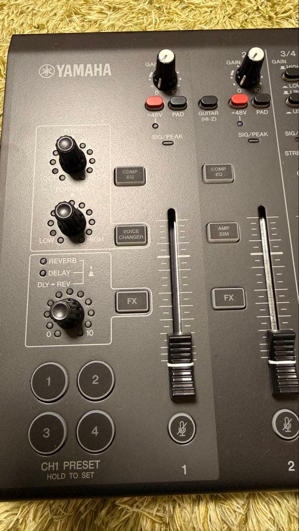DTM・DAW YAMAHA AG08 Live streaming mixer