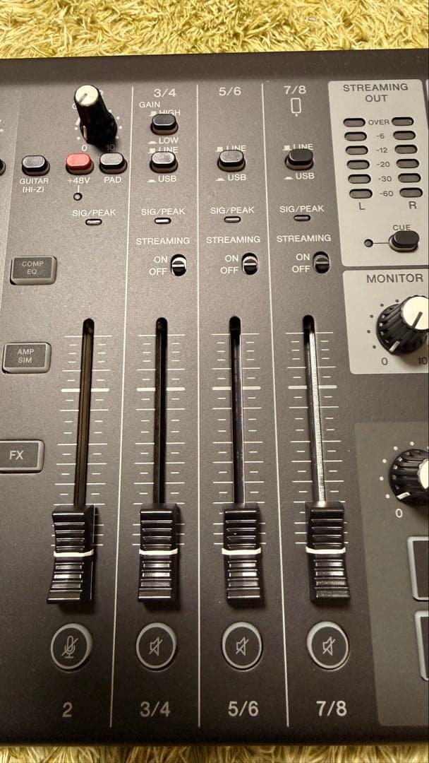 DTM・DAW YAMAHA AG08 Live streaming mixer