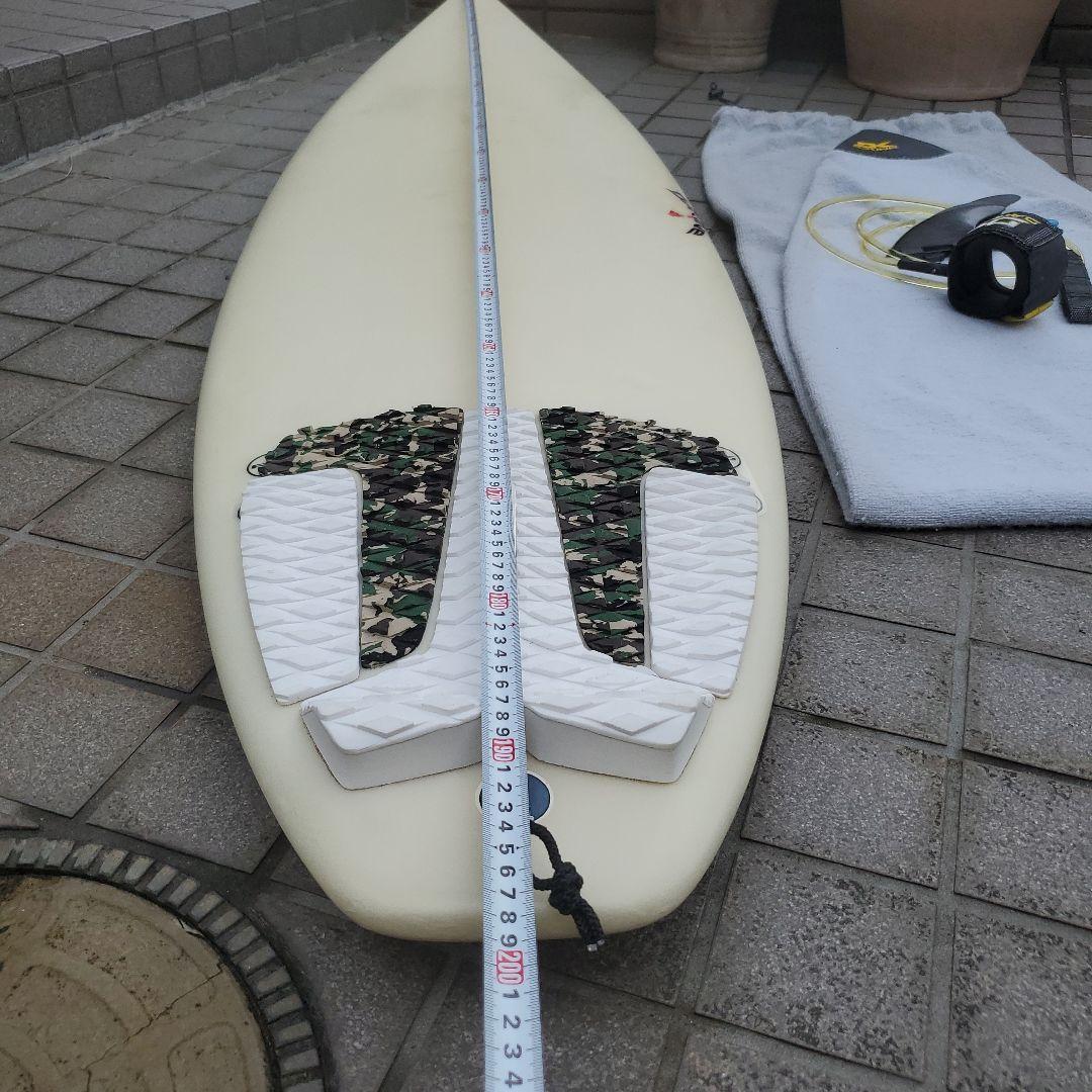 【初心者向け】ショートボード フルセット 約197cm リペアあり