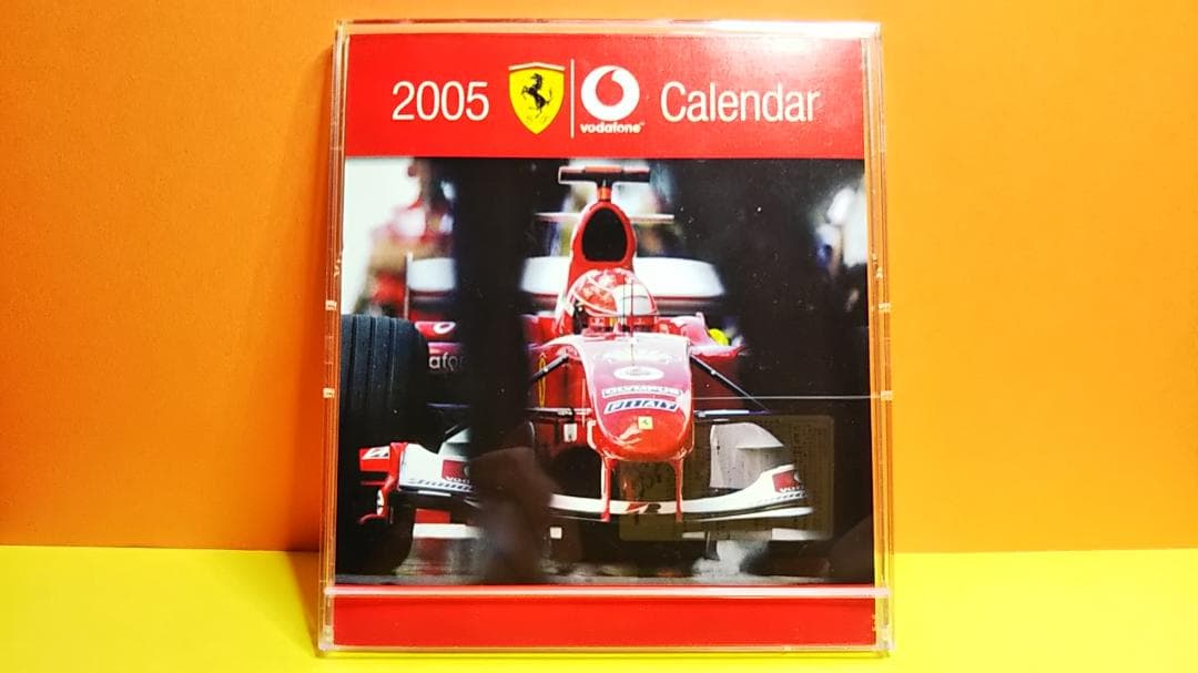 vodafone 2005 ミハイルシューマッハ　フェラーリカレンダー　非売品