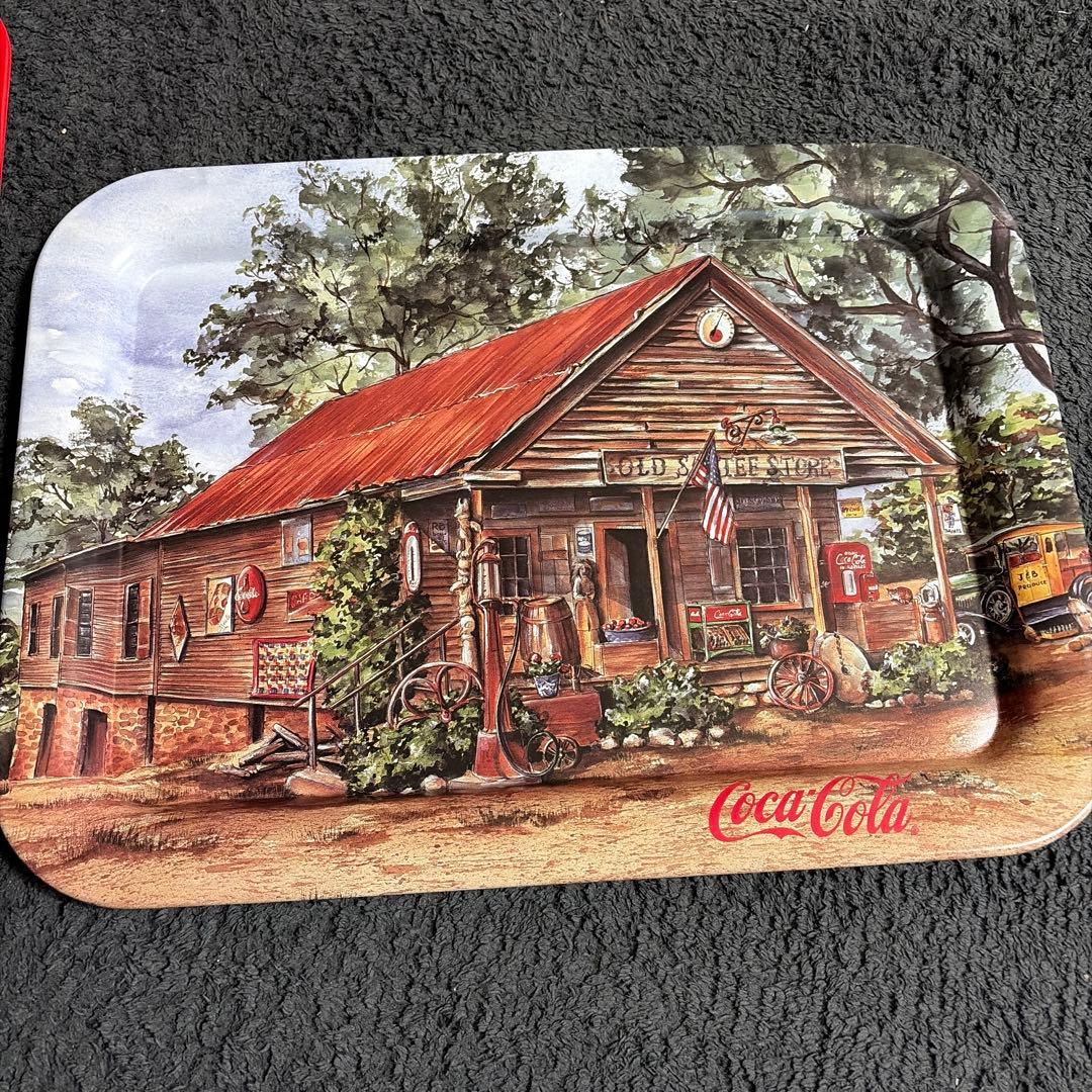 Coca-Cola トレイセット 2枚