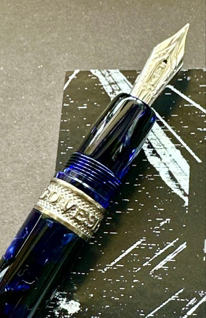 18金ペン先◆レア【新品】デルタ 『アメリゴ・ヴェスプッチ・１KS 』限定品