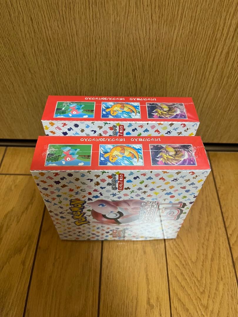 ポケモンカード151未開封BOXシュリンク付きセット