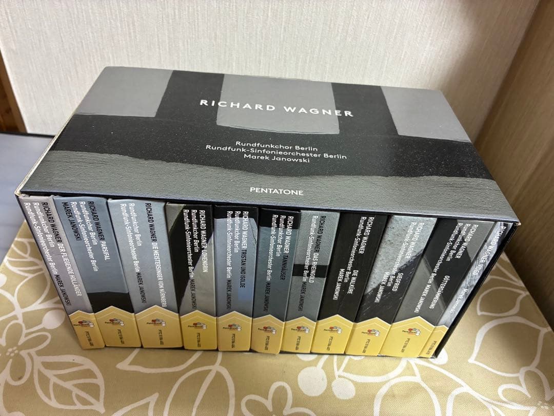 ワーグナー 主要オペラ１０作品 ヤノフスキ＆ベルリン放送響 ３２ＳＡＣＤ＋ＤＶＤ