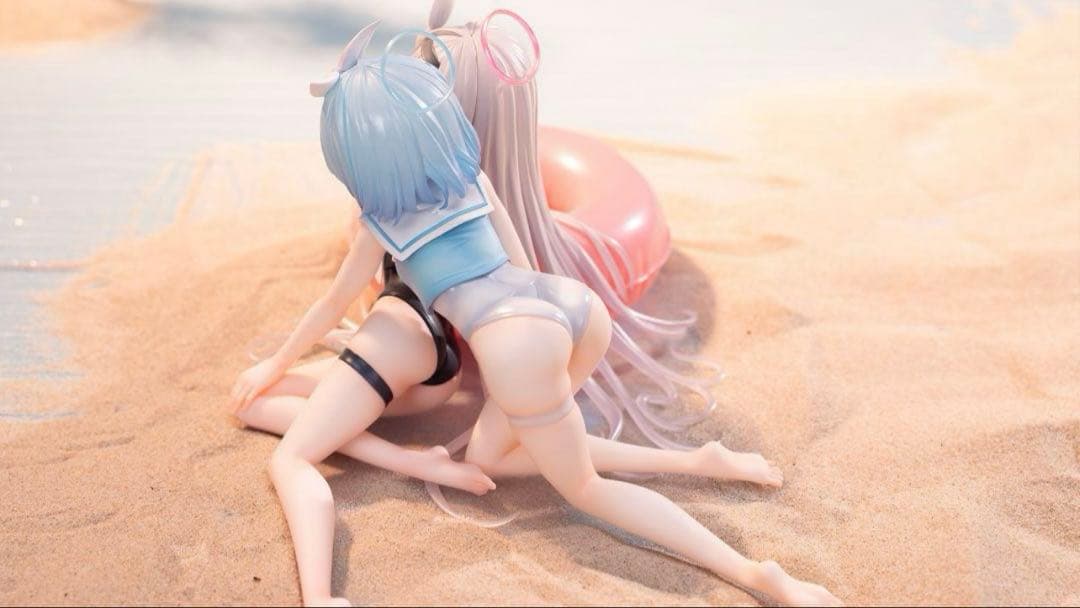 三*毛様 ガレージキット　ブルーアーカイブ　アロナ （水着）　プラナ（水着）　無