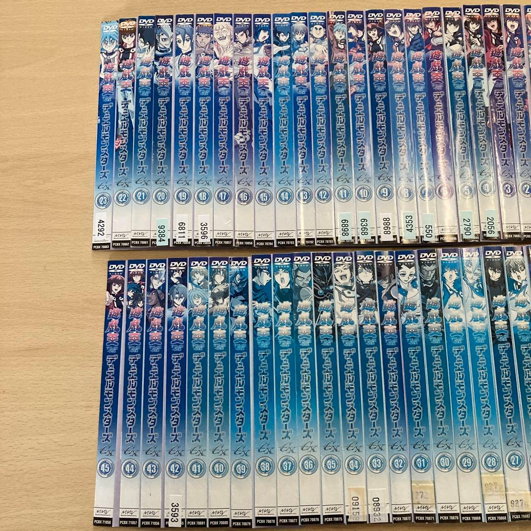 遊戯王 デュエルモンスターズ GX DVD 1-45全巻セット レンタル落ち